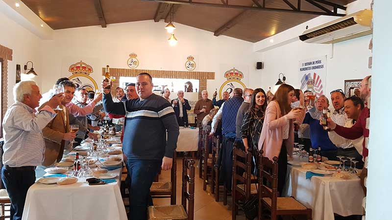 Encuentro de Peas del Real Madrid