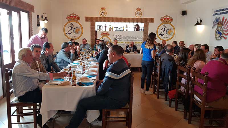 Encuentro de Peas del Real Madrid