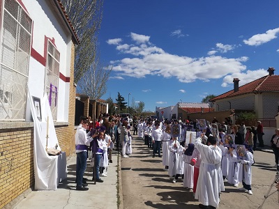 Alumnos de primaria de Presentacin de Mara