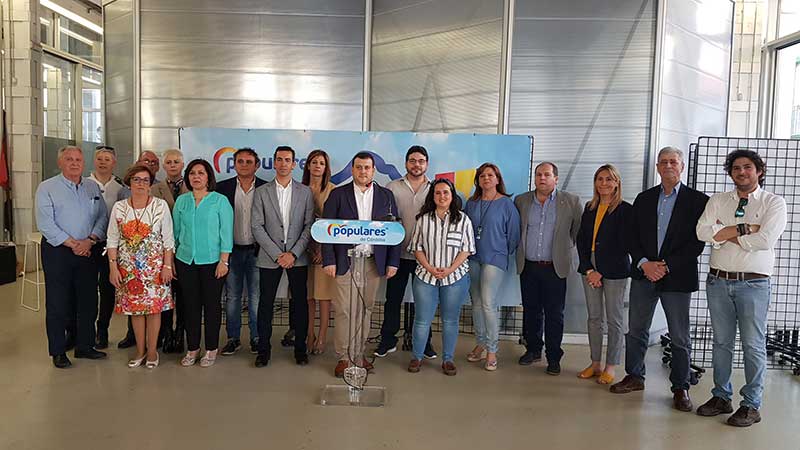 El PP presenta su candidatura a las elecciones municipales