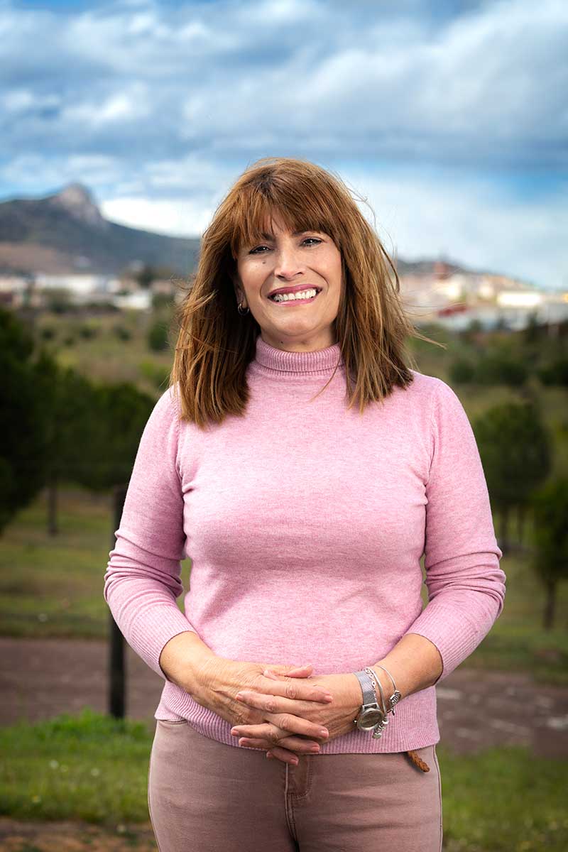 Luisa Ruiz, candidata de UDP a la alcalda