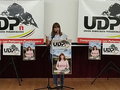 Luisa Ruiz, candidata de UDP