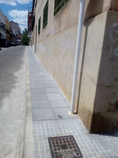 Concluye la mejora de la calle Cervantes