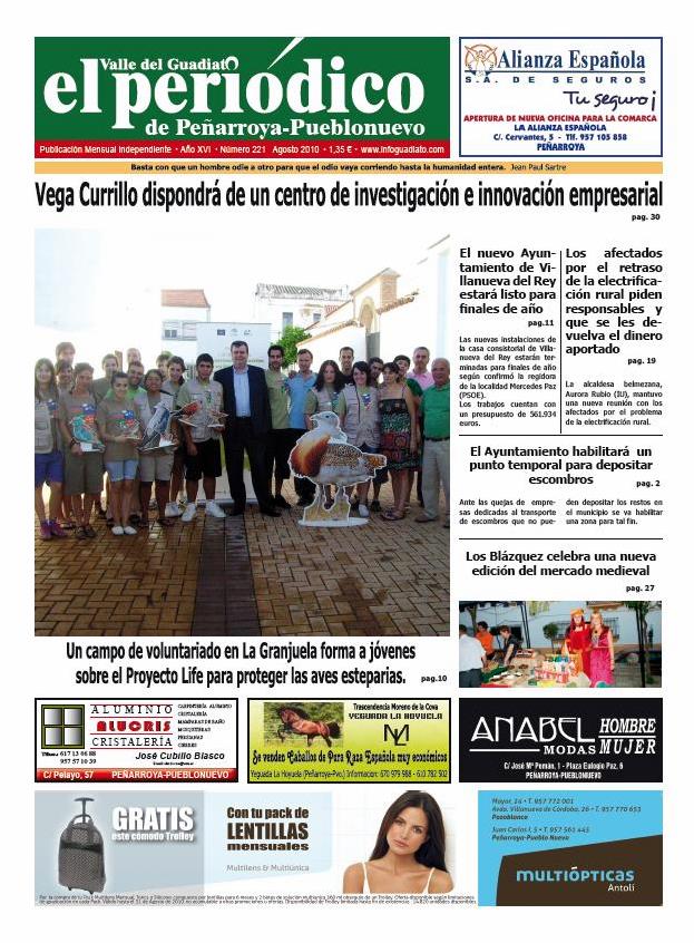 Portada mes de agosto