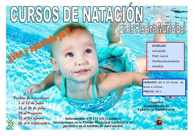 Cursos de natacin en Pearroya
