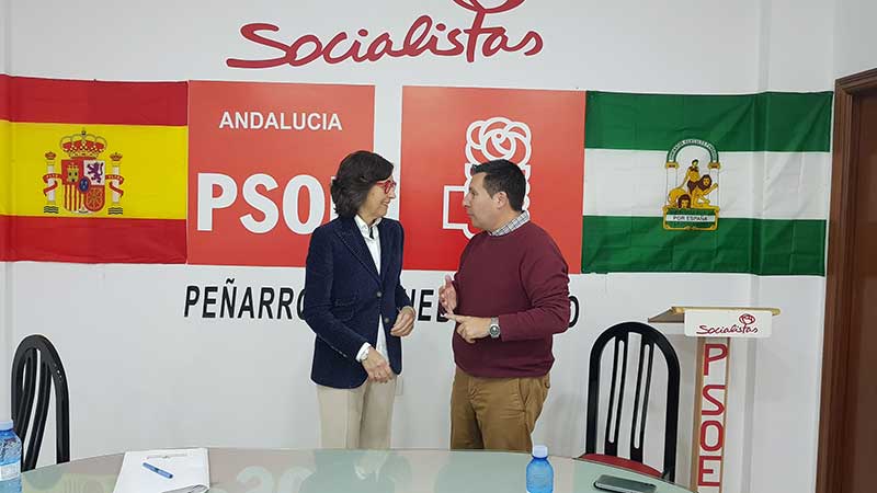 Rosa Aguilar en Pearroya