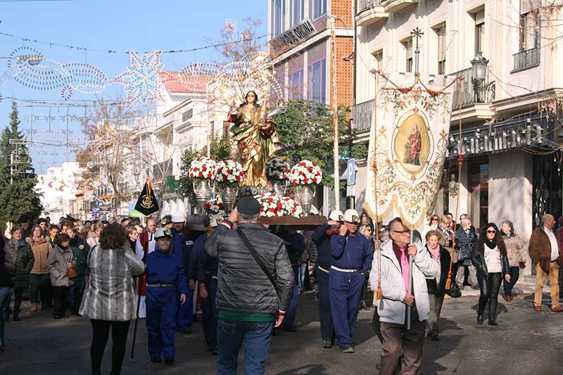 Festividad de Santa Brbara en Pearroya-Pueblonuevo