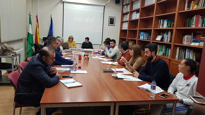 Uno de los momentos del pleno