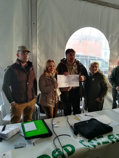 Donaci�n de la Sociedad de Cazadores