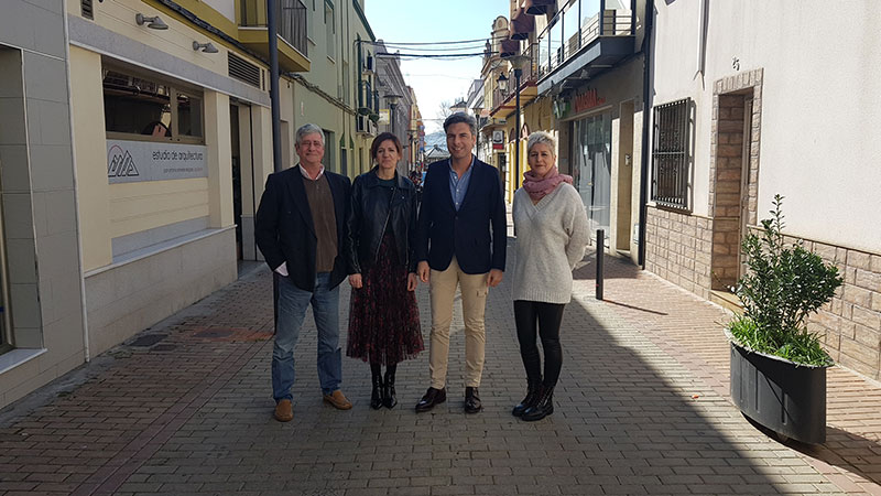 Lorite con representantes del  PP Pearriblense