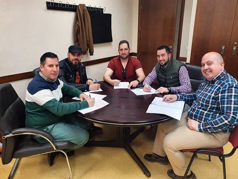 Convenio con tres agrupaciones carnavalescas