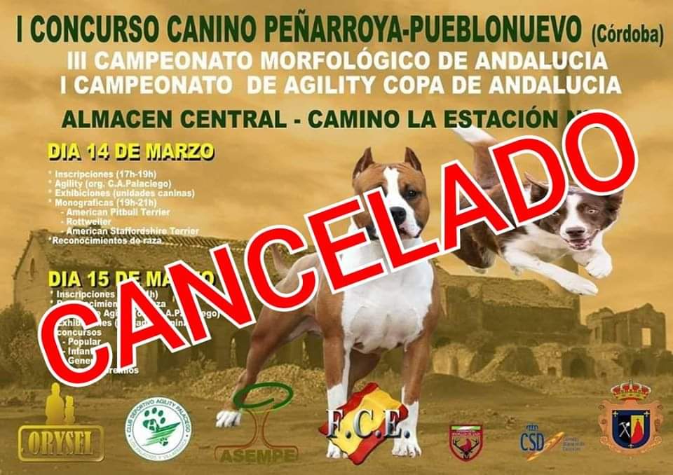 14 y 15 de marzo el primer concurso canino