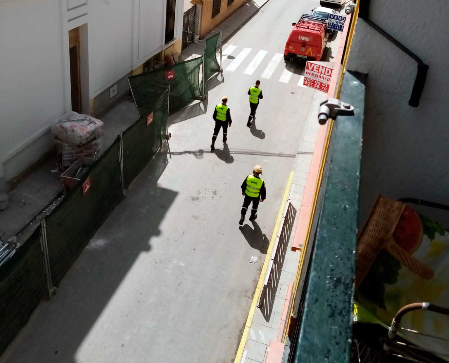 La UME llega a Pearroya-Pueblonuevo