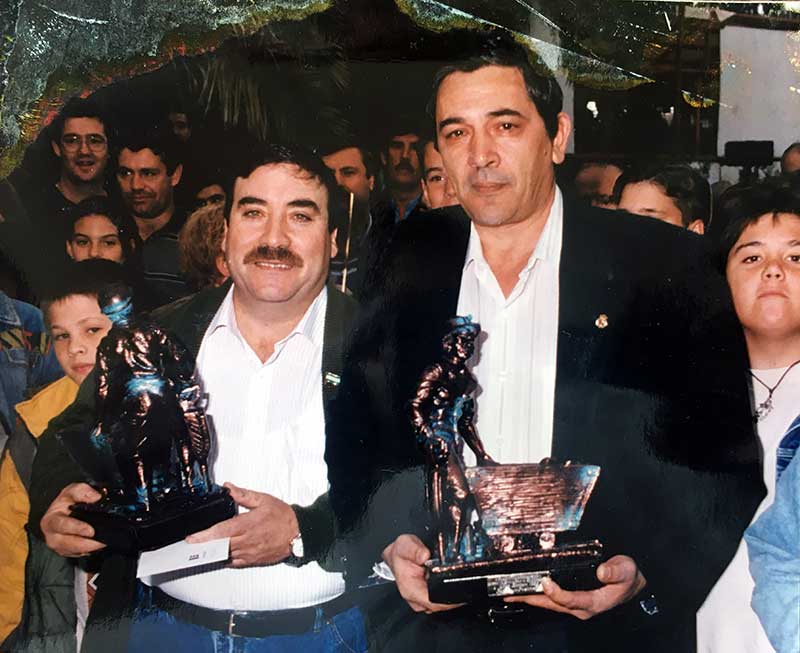 Primer Premio de entibadores de 1996