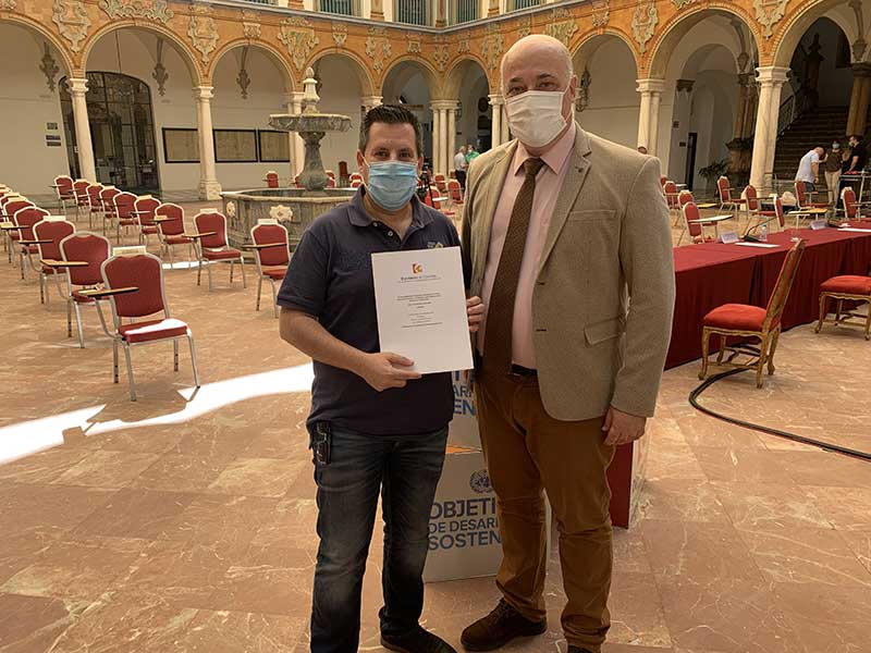 El Ayuntamiento firma un convenio con la Diputacin