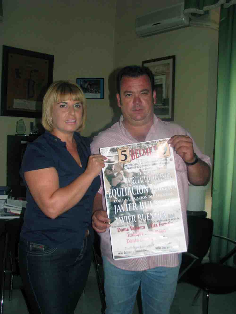 Espect�culo ecuestre en Belmez