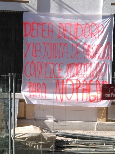 Las empresas piden que les pague lo que se les adeuda