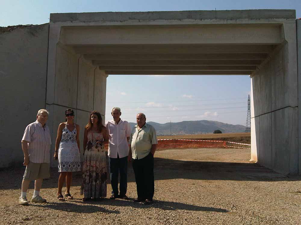 Finalizaci�n de paso bajo la v�a