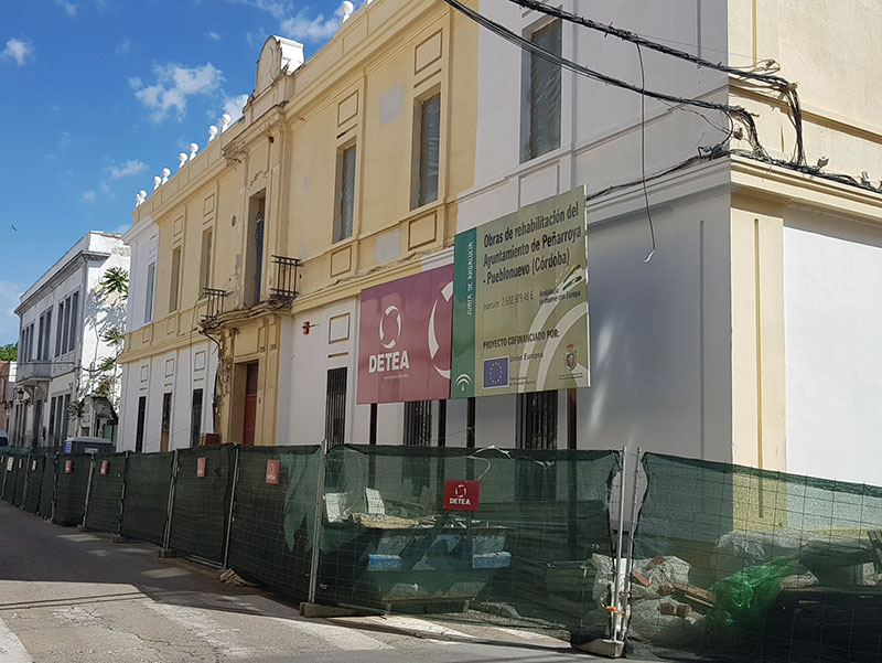 Obra del ayuntamiento de Pearroya Pueblonuevo