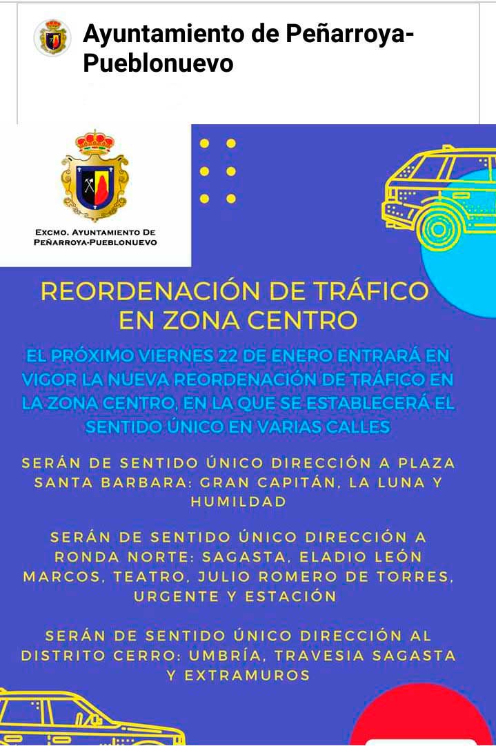 Reordenacin de trfico en zona centro