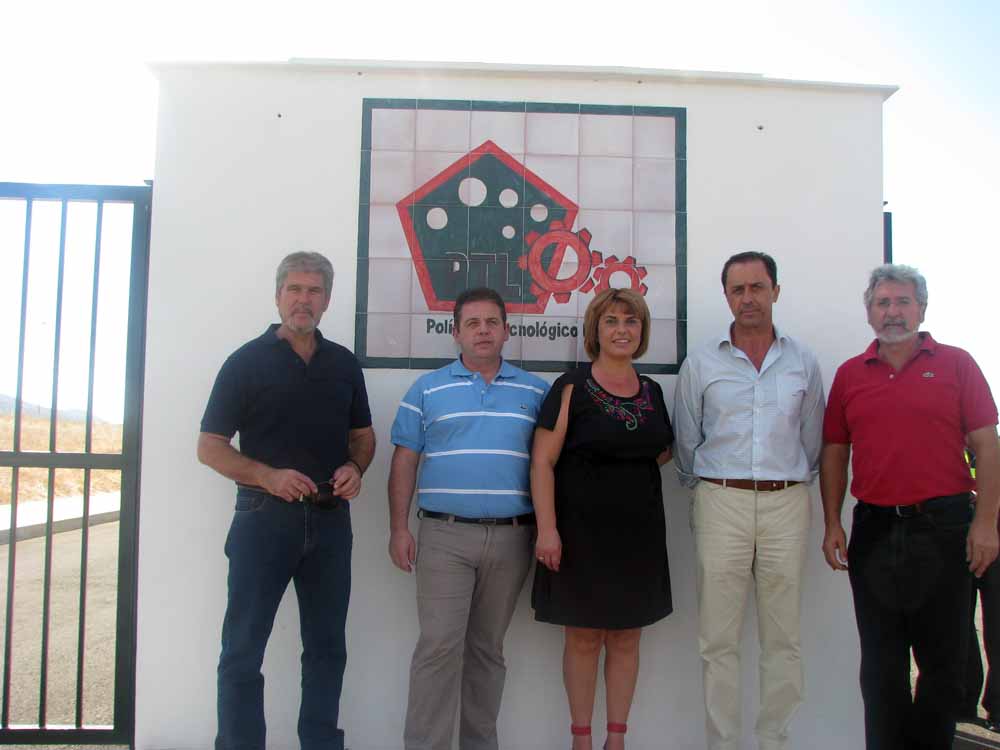 El presidente de COVAP visita Belmez