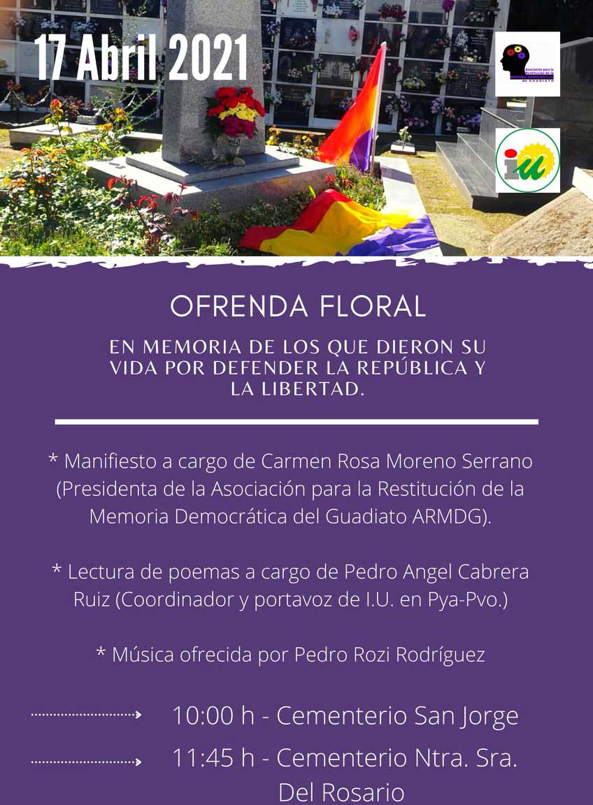 Ofrenda floral