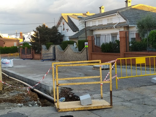 Mejora en la calle Armando Malye