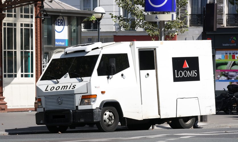 Furgn blindado, Foto archivo