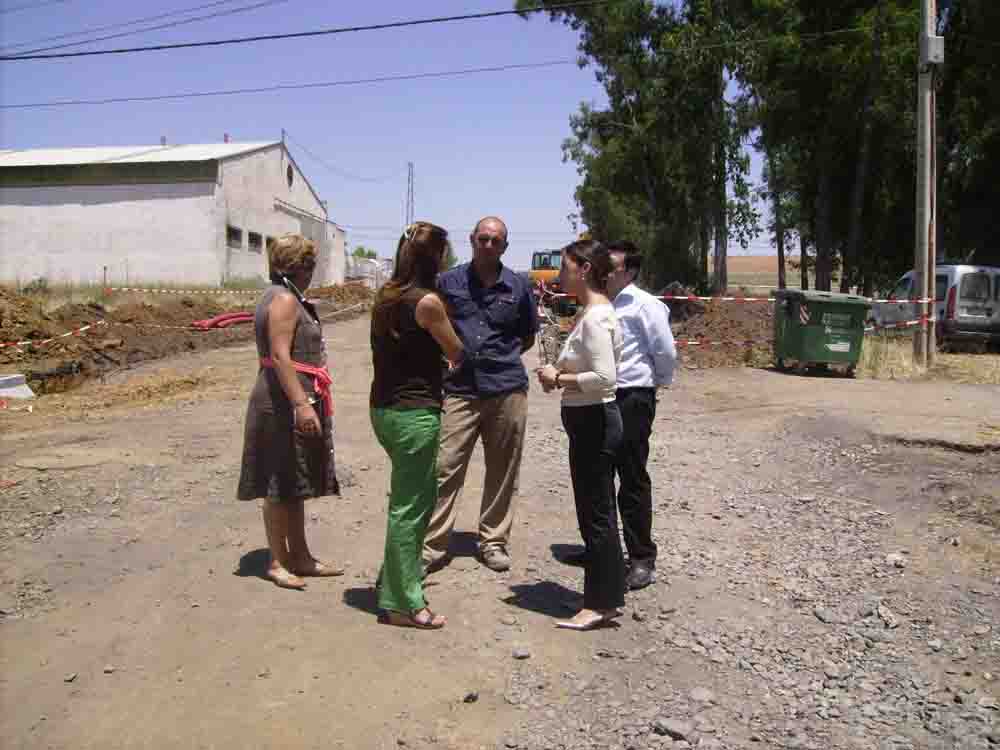 La delegada del gobierno en Pe�arroya