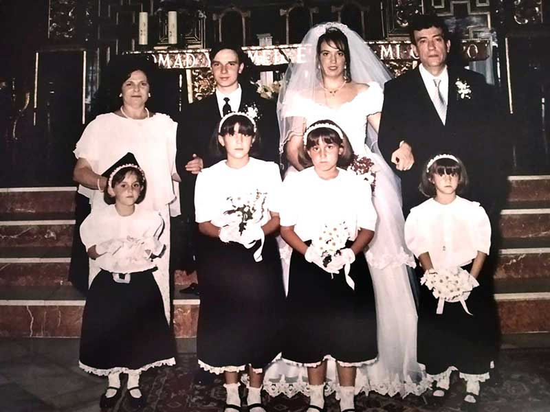 Boda de lida y Antonio