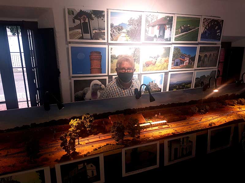 Maqueta a escala de la Estacin FEVE de Pueblonuevo del Terrible