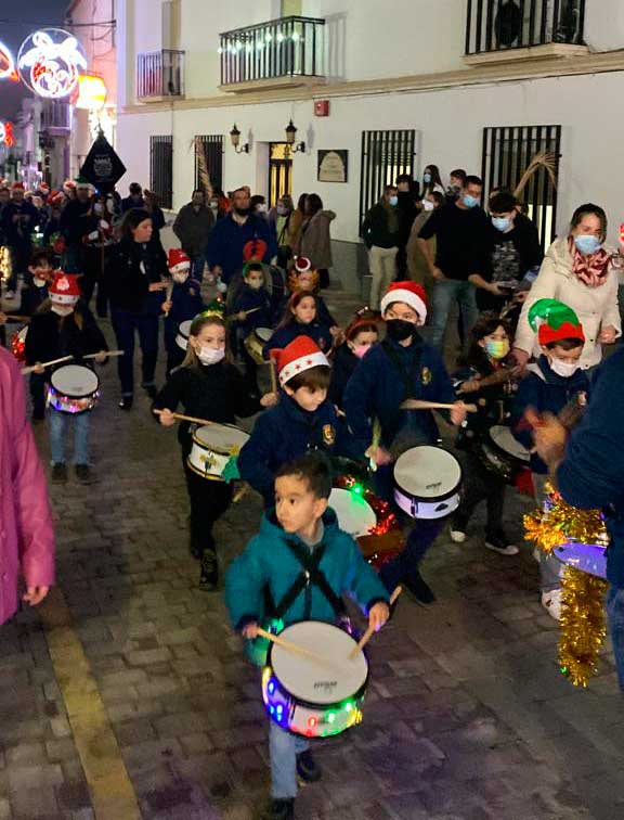 Pasacalle navideo en Belmez