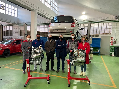 Dos motores nuevos cedidos por Renault 
