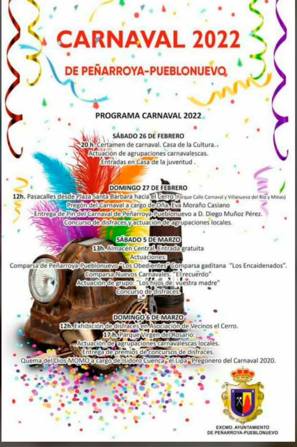 Programacin Carnaval 2022