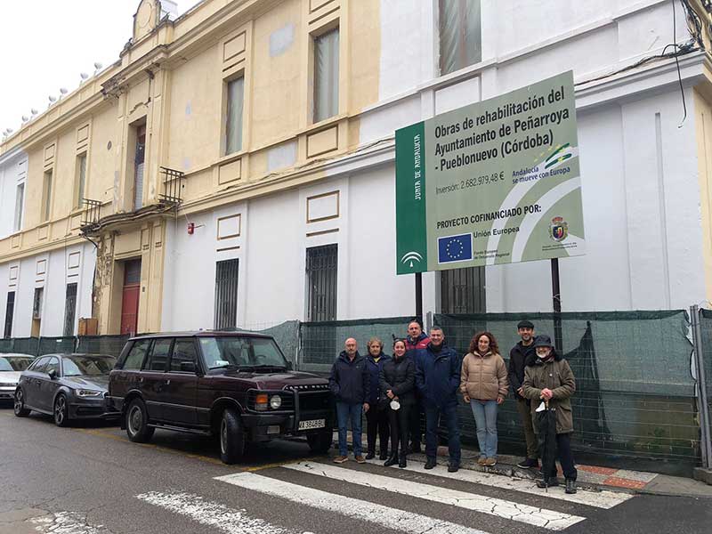 Reanudacin de las obras del Ayuntamiento