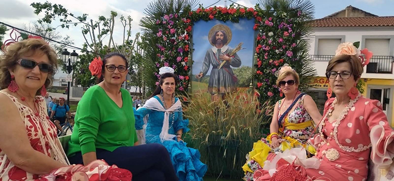 Romera de San Isidro Labrador en Pearroya