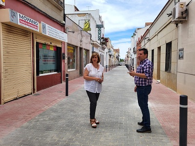 Finalizadas las obras de la calle Jos Simn de Lillo
