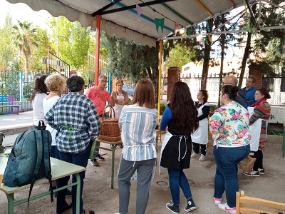 Curso de artesana con mimbre