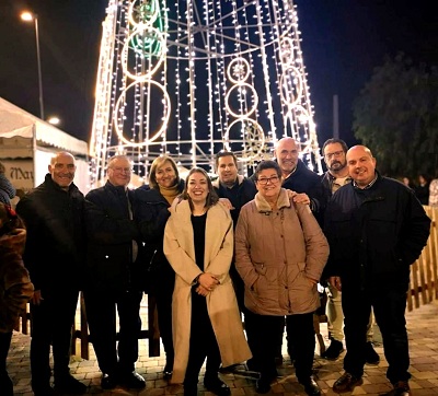 Encendido del alumbrado navideo