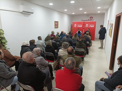 Alberto Mayoral y Víctor Manuel Pedregosa se reúnen