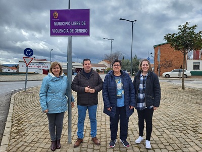 Carteles contra la violencia de gnero