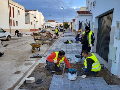 Mejora en la calle Pablo Picasso