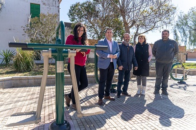 Parque biosaludable en la barriada de La Estacin