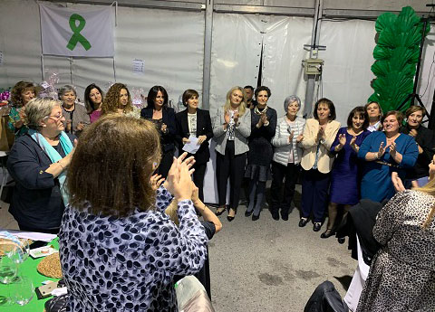 I Cena benfica a favor de la AECC, Pearroya Pueblonuevo