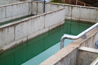 Fuga de agua en el trasvase de la Colada a Sierra Boyera