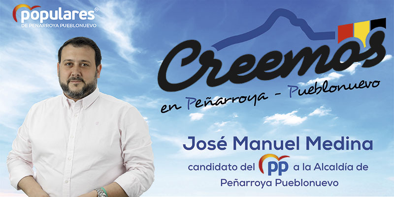 José Manuel Medina, candidato del PP