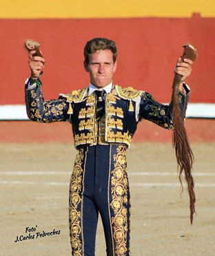 Pedro Herrera triunfa en la plaza de toros de Usagre