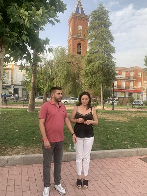 Acto público en Rte. La Nueva Belita