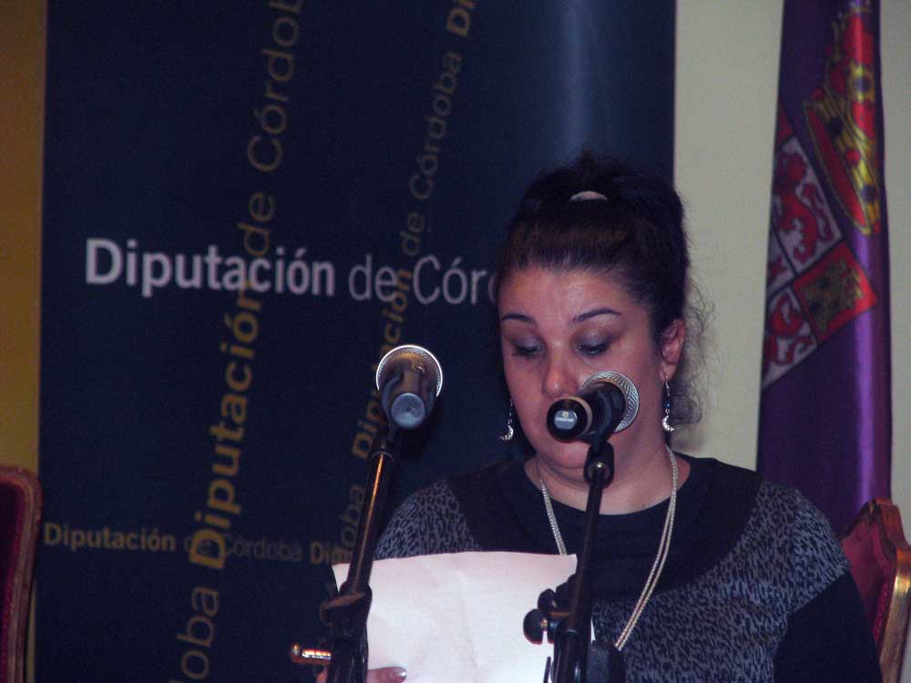 M Rosa Fernndez responsable de prensa del Ayuntamiento de Belmez 