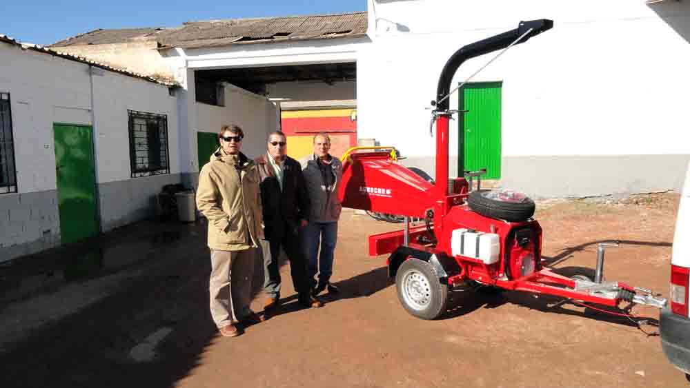 Pe�arroya cuenta con una biotrituradora